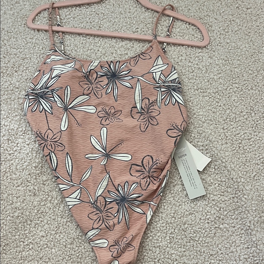 Roxy Floral Print Swimsuit NWT Sz L